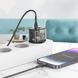 Home Charger 20W 1U 1C PD QC3.0 C to Lightning Cable (1m) Hoco N34 Dazzling __ &mdash; Transparent Black K2-000077492 фото 9