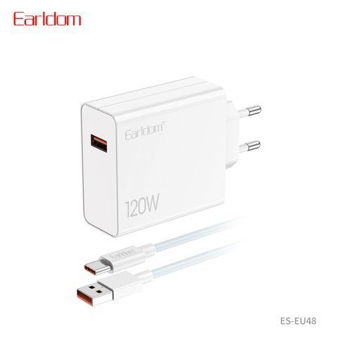 Home Charger | 120W | 1U | USB C Cable (1m) &mdash; Earldom ES-EU48 K2-000083378 фото