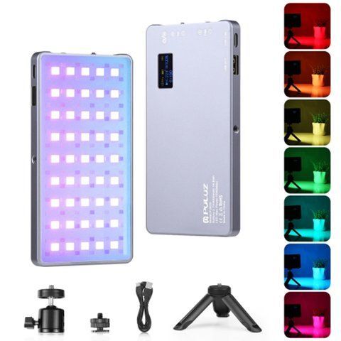 Портативне повнокольорове RGB світло Puluz PU633 для відеоблогінгу та фотографії РР-PU633 фото