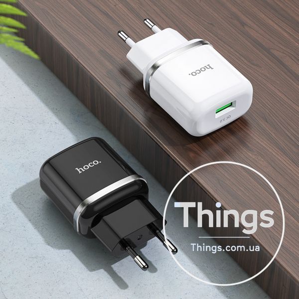 Home Charger | 18W | QC3.0 &mdash; Hoco N3 &mdash; White К2-000071422 фото