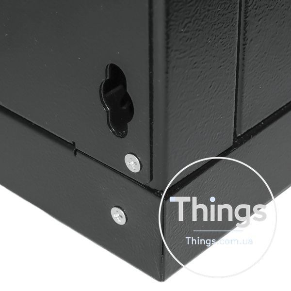 Шафа 19" 18U, 600x600x907мм (Ш*Г*В), економ, акрилове скло, чорна CM-10492 фото