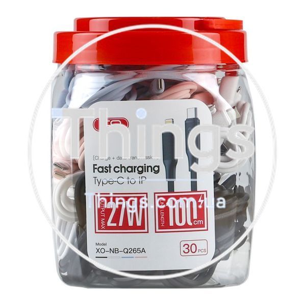 Кабель USB XO-Q265A Type-C to Lightning PD27W (30pcs/bottle) Од1-00047130 фото