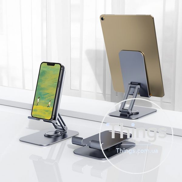 Holder &mdash; Hoco PH50 Ivey folding rotatable desktop holder &mdash; white К2-000077486 фото
