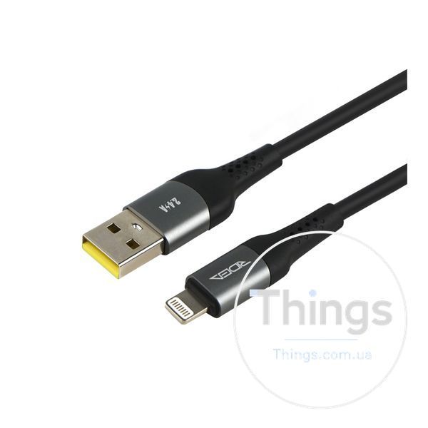 Кабель USB Ridea RC-US42 UltraStrong Lightning 12W 2m Од1-00041764 фото