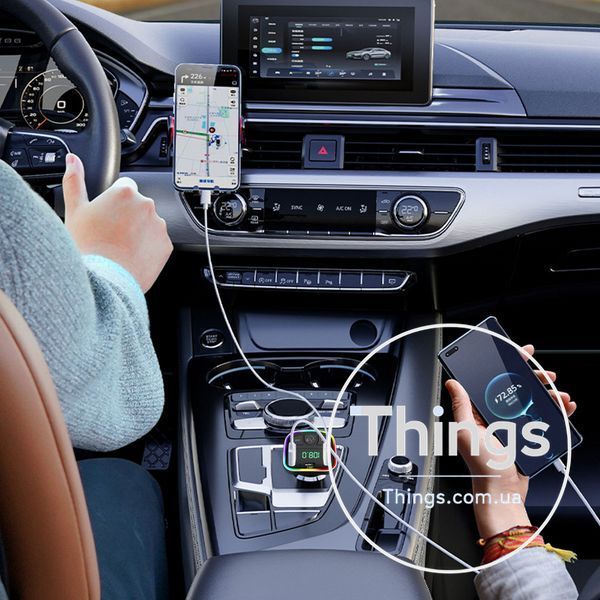 Fm Modulator MP3 | Car Charger | 3.0A | 2U | 1C &mdash; Earldom ET-M118 K2-000083534 фото