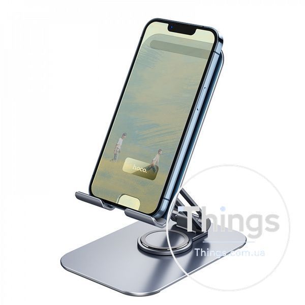 Holder &mdash; Hoco PH50 Ivey folding rotatable desktop holder &mdash; white К2-000077486 фото