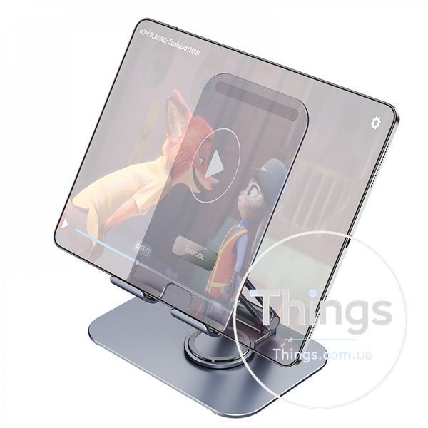 Holder &mdash; Hoco PH50 Ivey folding rotatable desktop holder &mdash; white К2-000077486 фото