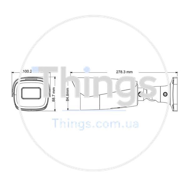 IP-відеокамера 4Mp TVT TD-9443A3BH-A-LR (D/AZ/PE/AR7) f=8-32mm з розпізнаванням номерів K3-77-00428 фото