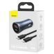 Car Charger 40W 1U 1C C to Lightning Cable (1m) Baseus (TZCCJD-03) Golden Contactor Pro Quick Charger &mdash; TZCCJD-03 Blue К2-000072100 фото 2
