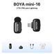 Беспроводной микрофон для телефона BOYA Mini-16 К2-000082662 фото 1