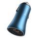 Car Charger 40W 1U 1C C to Lightning Cable (1m) Baseus (TZCCJD-03) Golden Contactor Pro Quick Charger &mdash; TZCCJD-03 Blue К2-000072100 фото 3