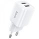 Home Charger 2.4A 2U Micro Cable (1m) Hoco N8 &mdash; White К2-000071406 фото 3