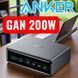 Мережевий зарядний пристрій Anker GaN Prime Charger 200W 4xUSB-C PD 2xUSB-A Black K1-000566 фото 1