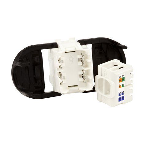 Модуль Keystone UTP RJ45 кат. 6А, білий, Corning CM-2813 фото