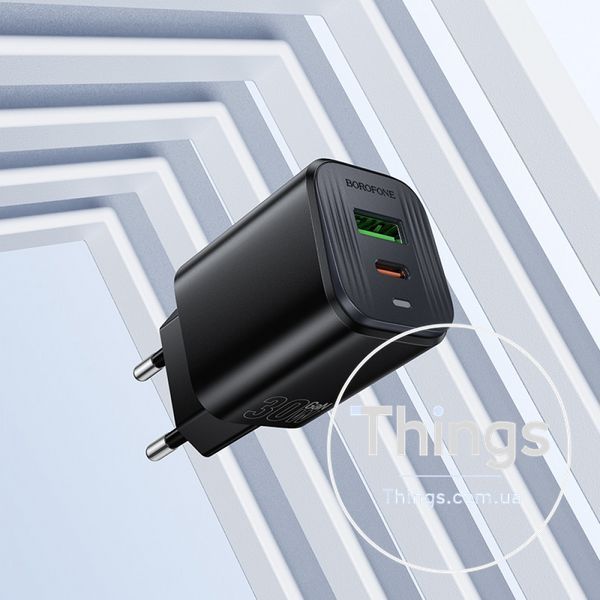 Home Charger 30W PD QC3.0 Borofone BAS85A K2-000083442 фото
