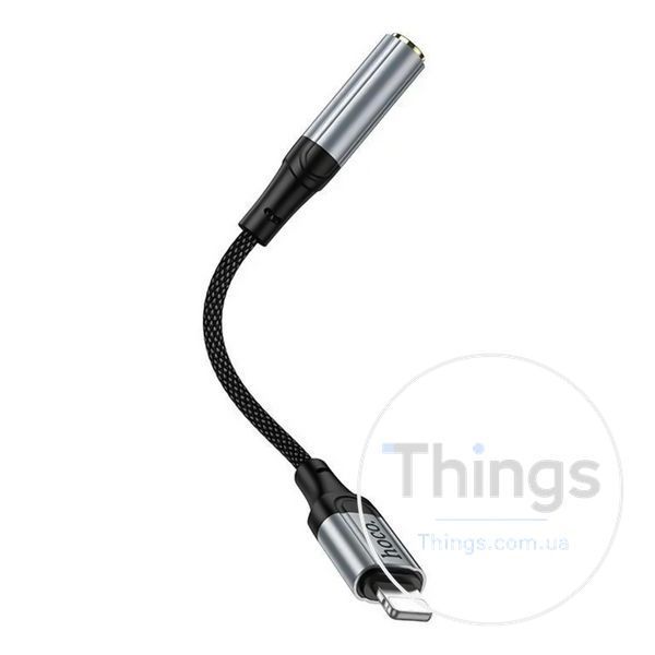 Перехідник Hoco LS36A iP to AUX 3.5mm (Female) 12cm Од1-00047936 фото