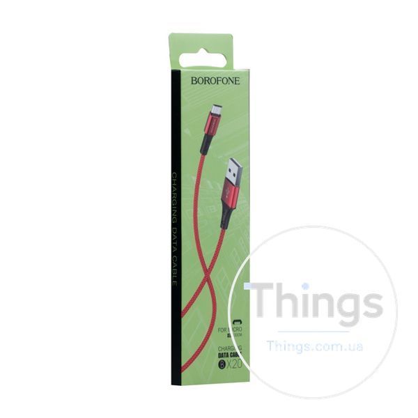 Кабель USB Borofone BX20 Micro Од1-00023830 фото