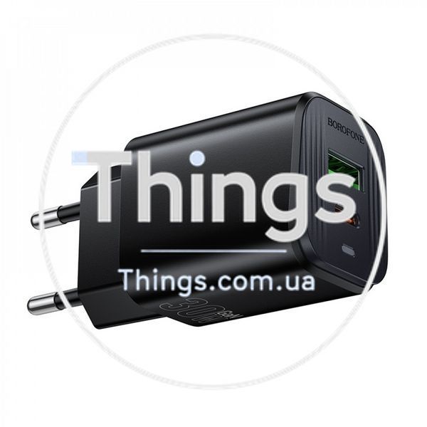 Home Charger 30W PD QC3.0 Borofone BAS85A K2-000083442 фото