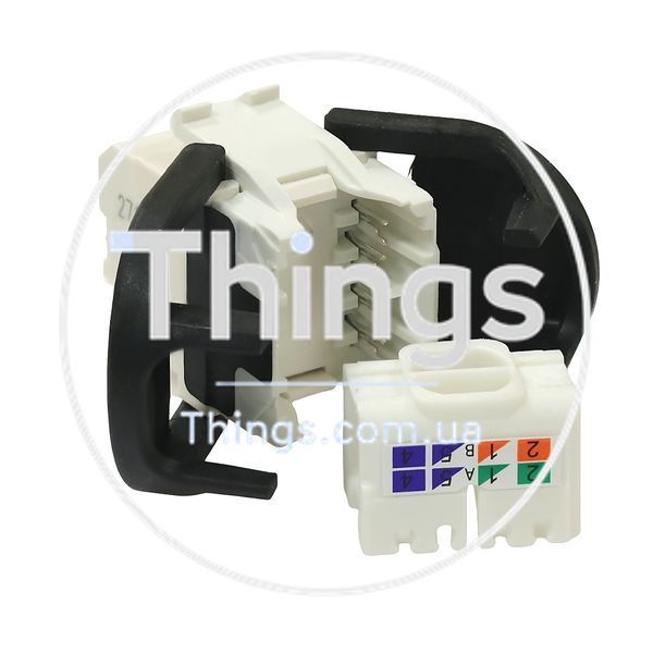 Модуль Keystone UTP RJ45 кат. 6А, Corning CM-2813 фото