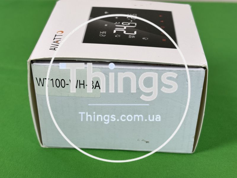 Термостат Avatto Smart Heating Thermostat ZWT100 3A Wi-Fi Tuya (WT100-WH-3A) K1-000380 фото